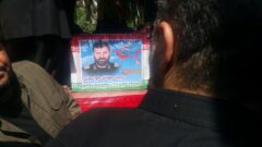 پیکر ‌شهید موسوی در حرم عبدالعظیم حسنی(ع) آرام گرفت