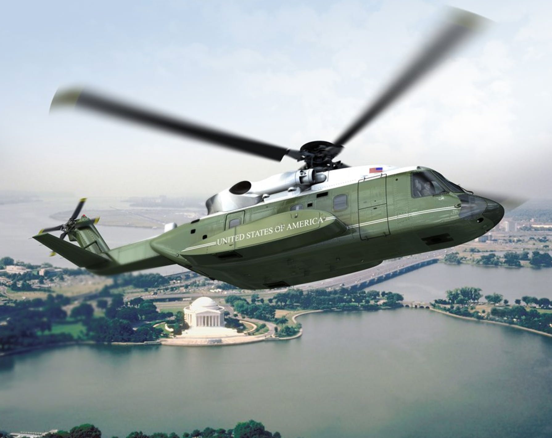 هلیکوپتر جدید و پیشرفته مخصوص رییس جمهور ایالات متحده
