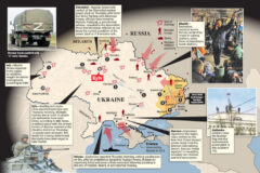 تشریح کامل جنگ روسیه و اوکراین در قالب ۶ نقشه