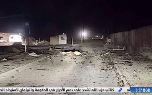 تصاویر CNN از ویرانی پایگاه آمریکایی عین الاسد