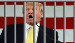فیلم| ترامپ قمارباز به زندان می‌رود!