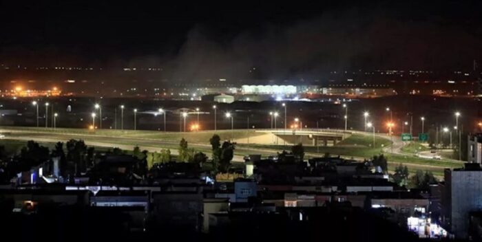 حمله به ۲ مرکز موساد در اربیل عراق با ده‌ها موشک